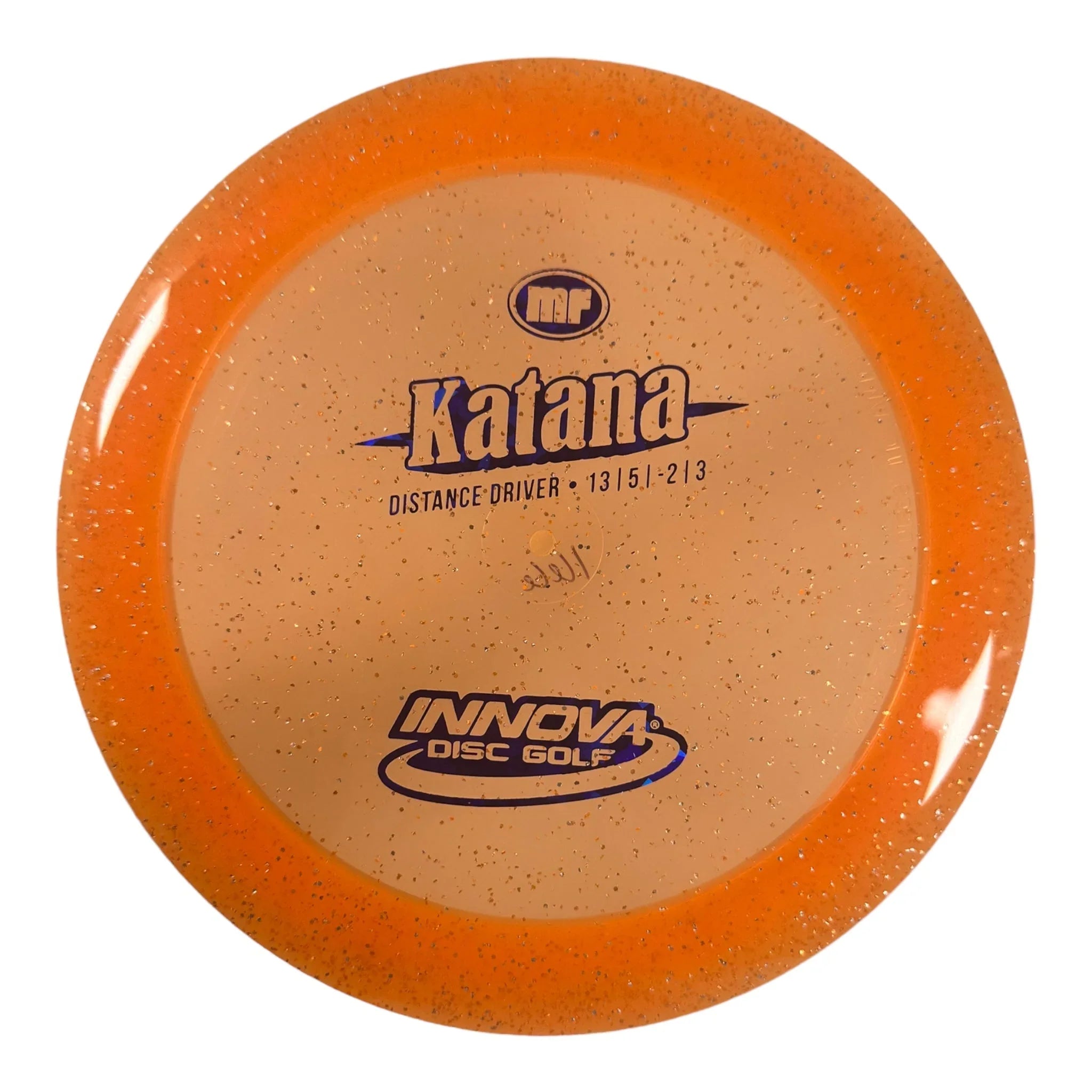 Innova Champion Discs Katana | Metal Flake | Orange/Blue 166g Disc Golf