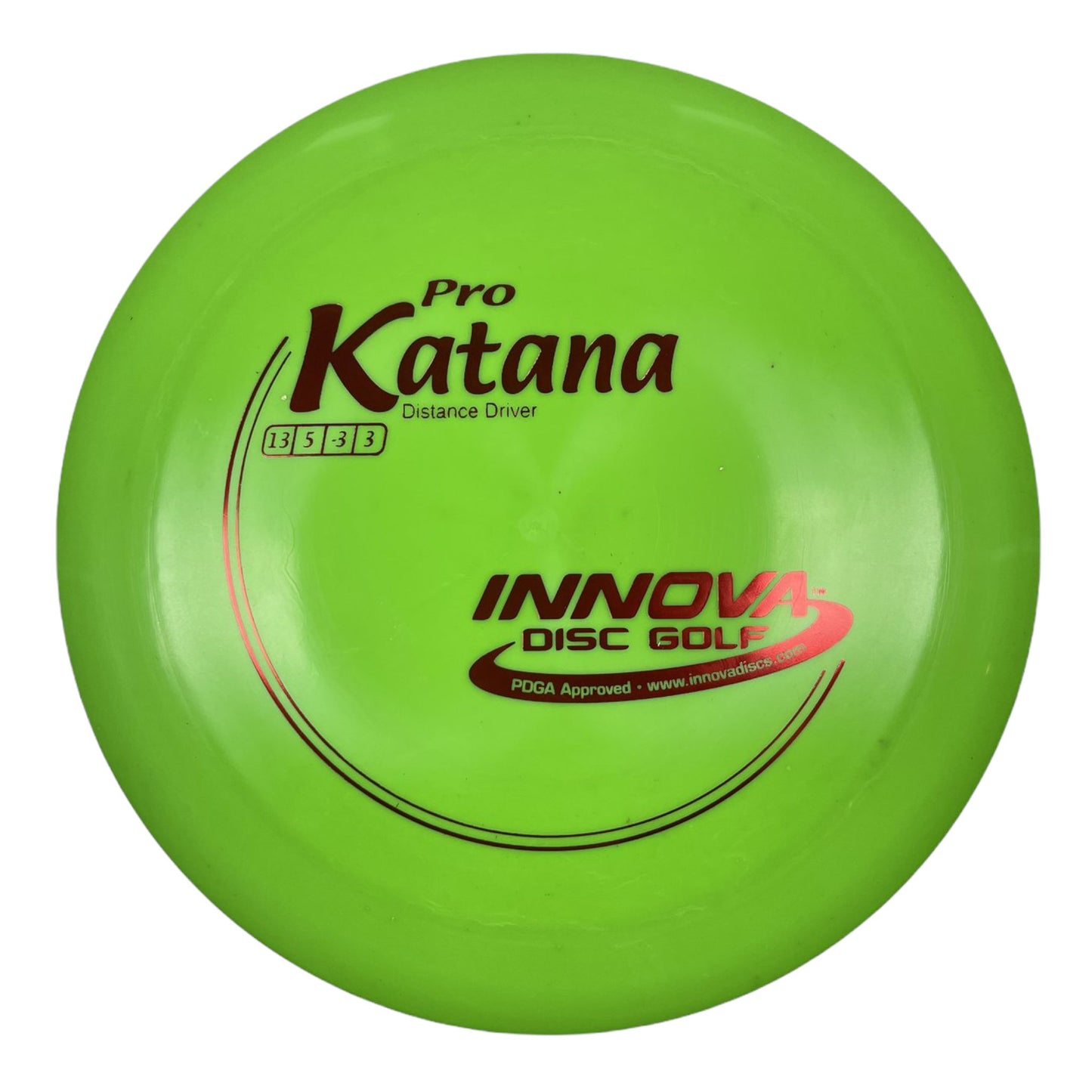 Innova Champion Discs Katana | Pro | Green/Red 175g Disc Golf