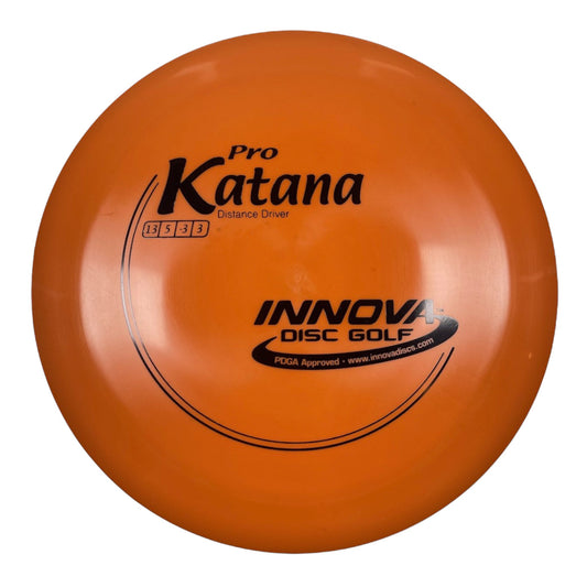 Innova Champion Discs Katana | Pro | Orange/Black 175g Disc Golf