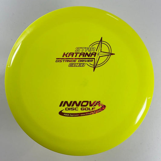 Innova Champion Discs Katana | Star | Yellow/Red 165g Disc Golf