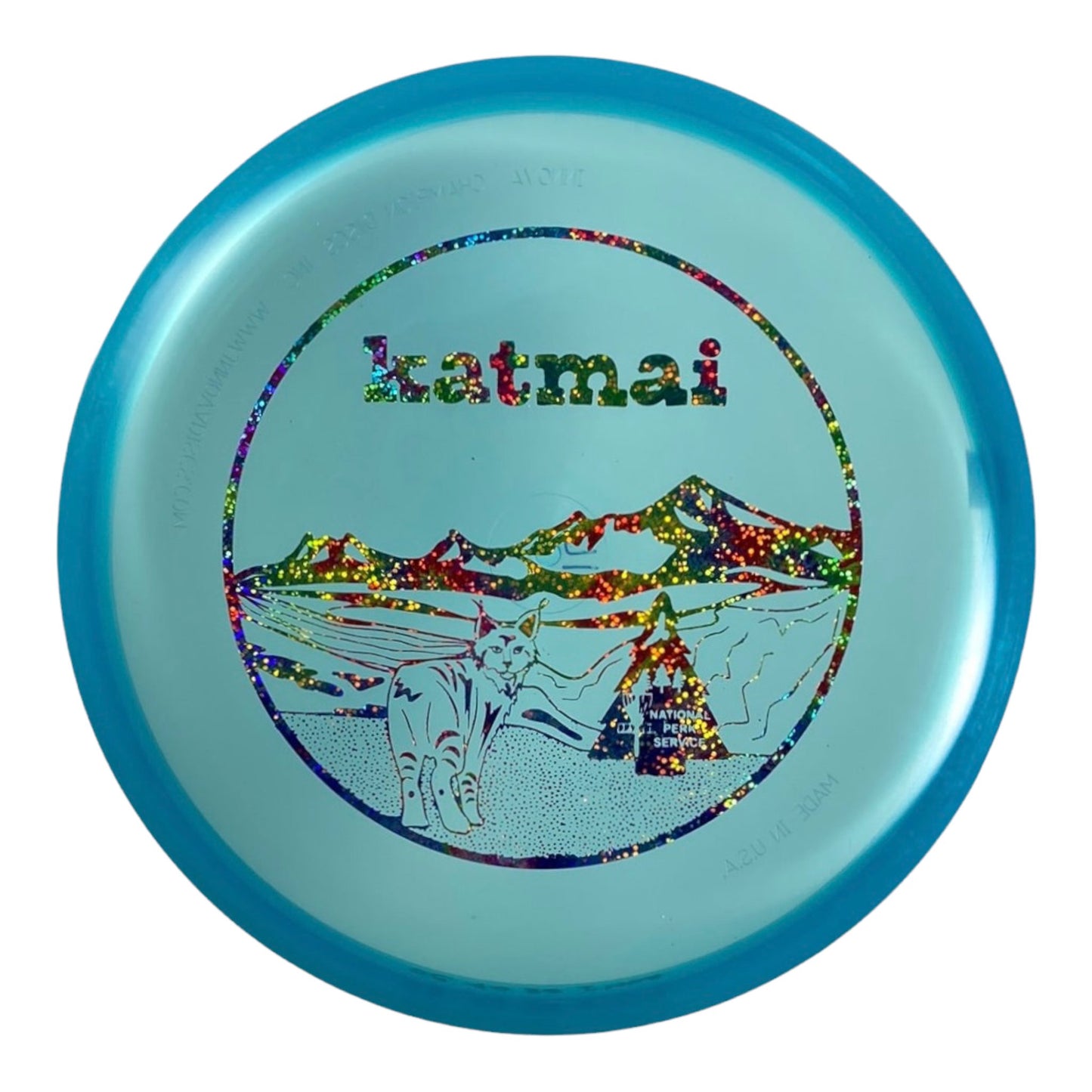 Innova Champion Discs Katmai - Aviar | Champion | Blue/Partytime 171g (First Run) 38/50 Disc Golf