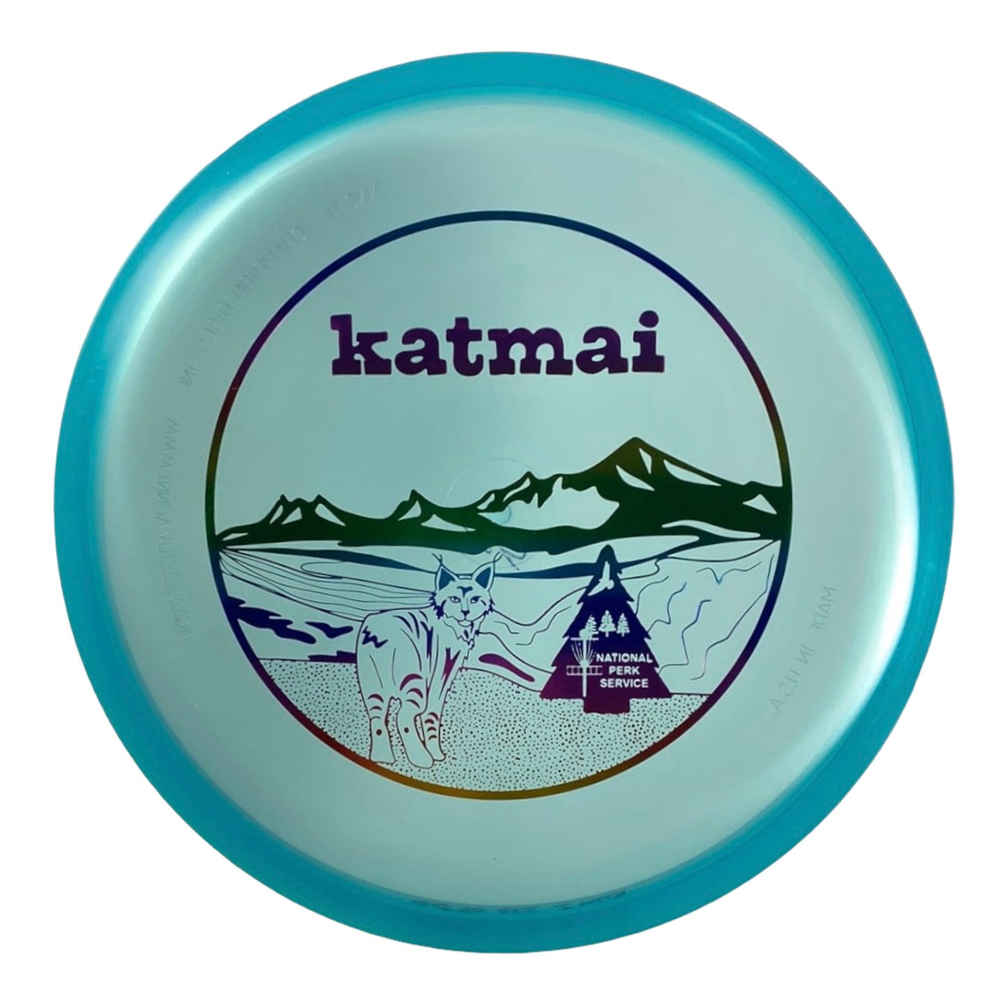 Innova Champion Discs Katmai - Aviar | Champion | Blue/Rainbow 175g (First Run) 26/50 Disc Golf