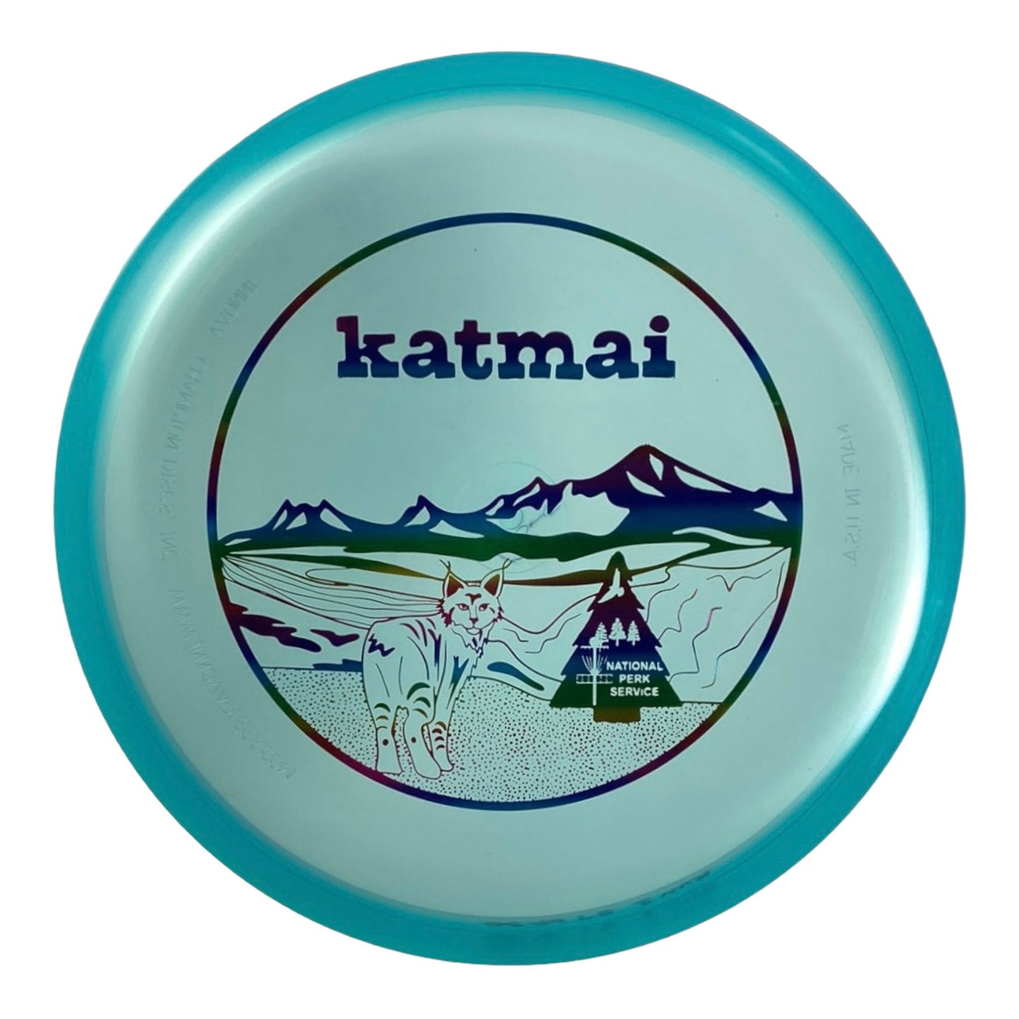 Innova Champion Discs Katmai - Aviar | Champion | Blue/Rainbow 175g (First Run) 37/50 Disc Golf