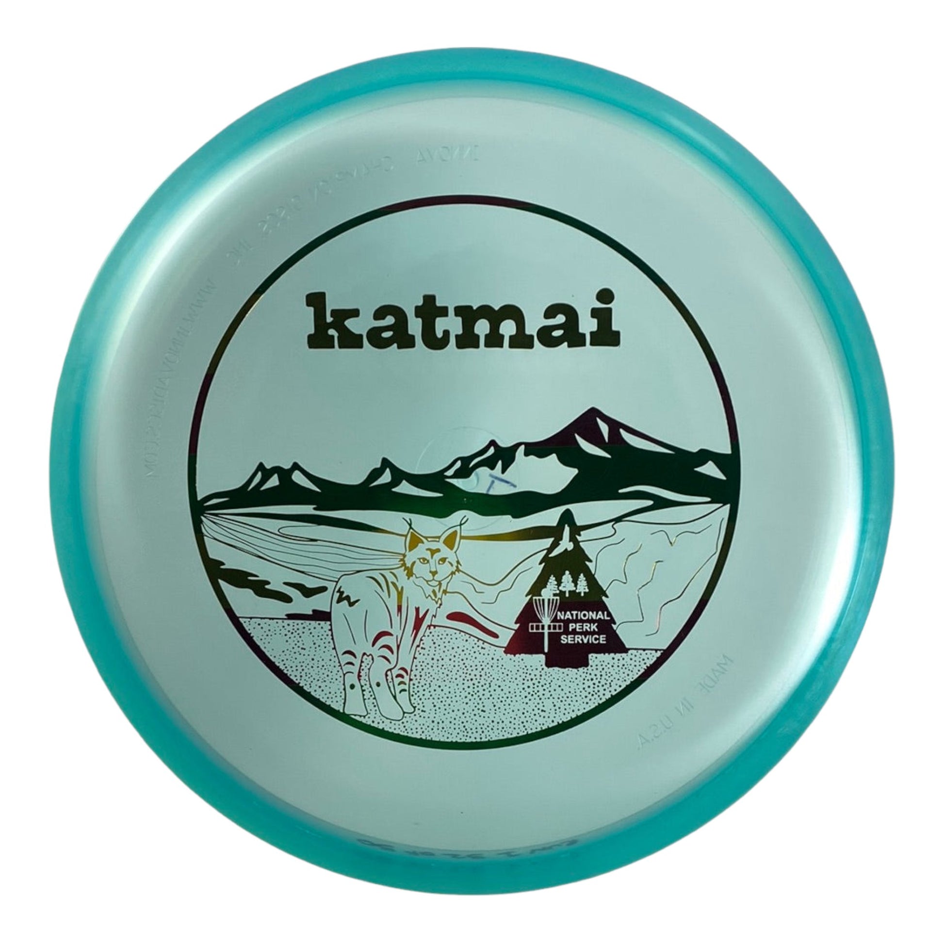 Innova Champion Discs Katmai - Aviar | Champion | Blue/Rasta 171g (First Run) 32/50 Disc Golf