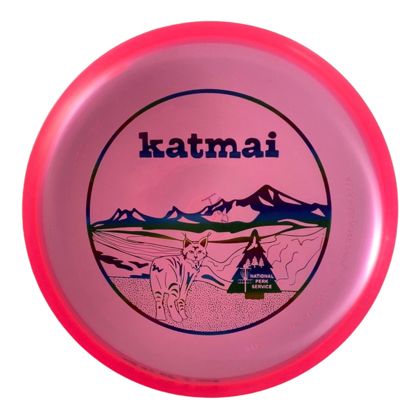 Innova Champion Discs Katmai - Aviar | Champion | Pink/Rainbow 175g (First Run) 36/50 Disc Golf