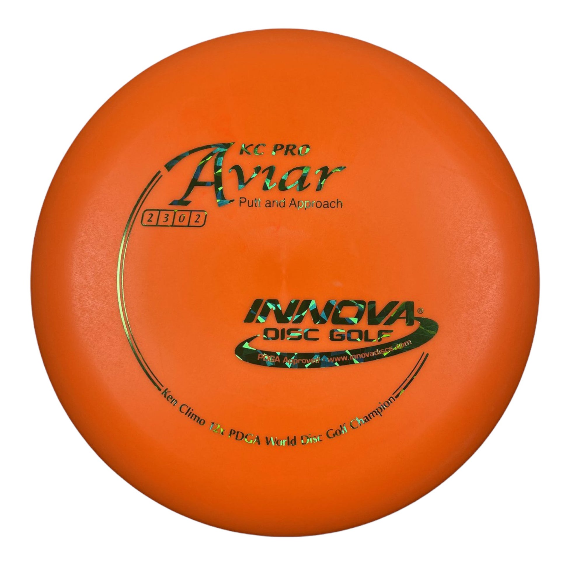 Innova Champion Discs KC Aviar | KC Pro | Orange/Green 175g Disc Golf