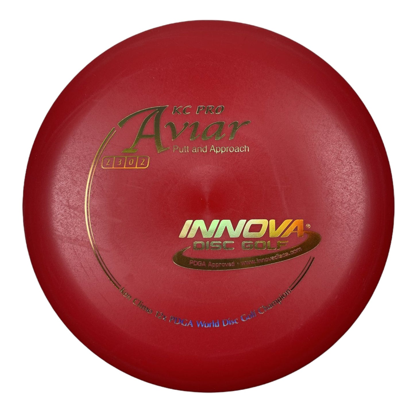 Innova Champion Discs KC Aviar | KC Pro | Red/Silver 175g Disc Golf