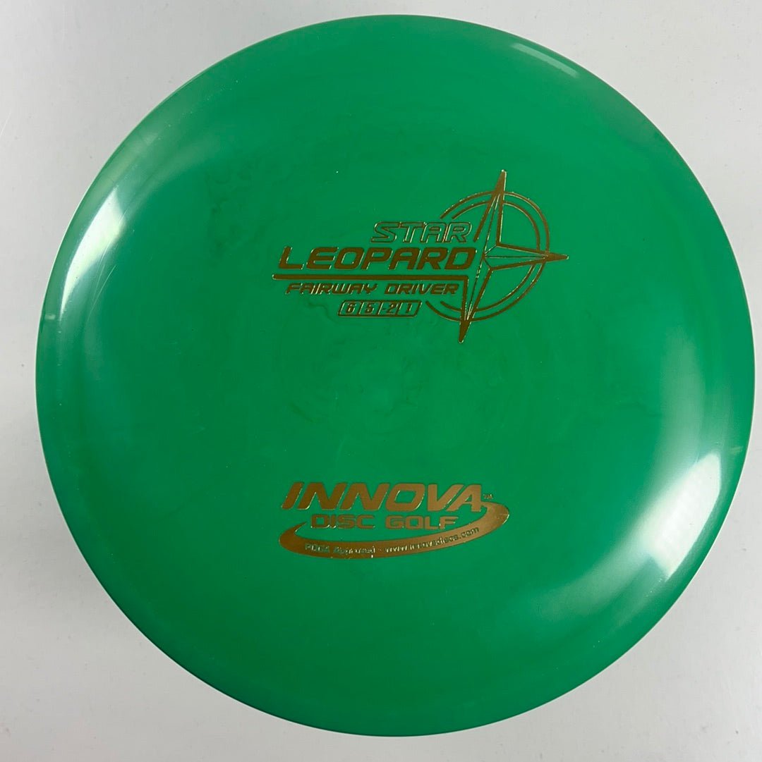 Innova Champion Discs Leopard | Star | Green/Gold 167g Disc Golf