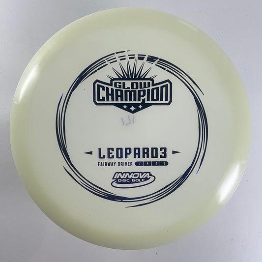 Innova Champion Discs Leopard3 | Champion Glow | Glow/Blue 171-173g Disc Golf