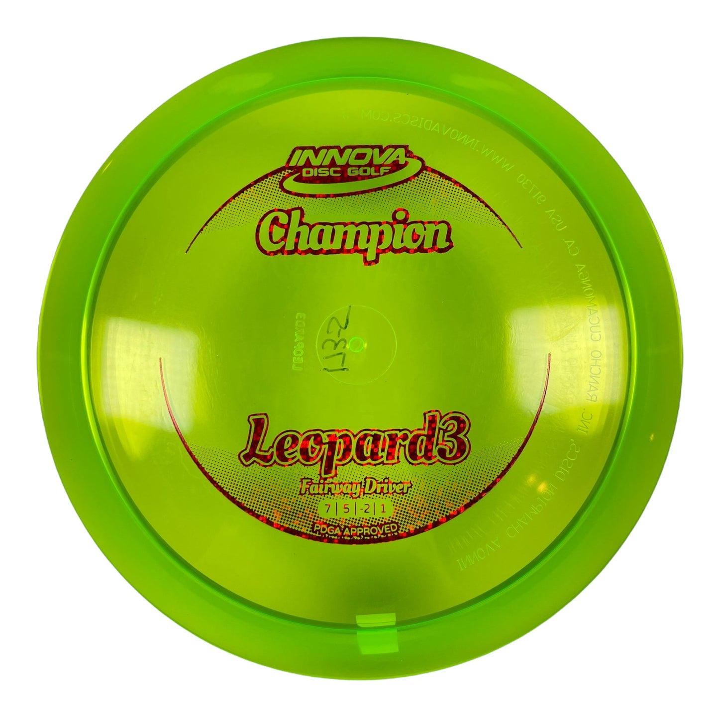 Innova Champion Discs Leopard3 | Champion | Green/Red 174g Disc Golf