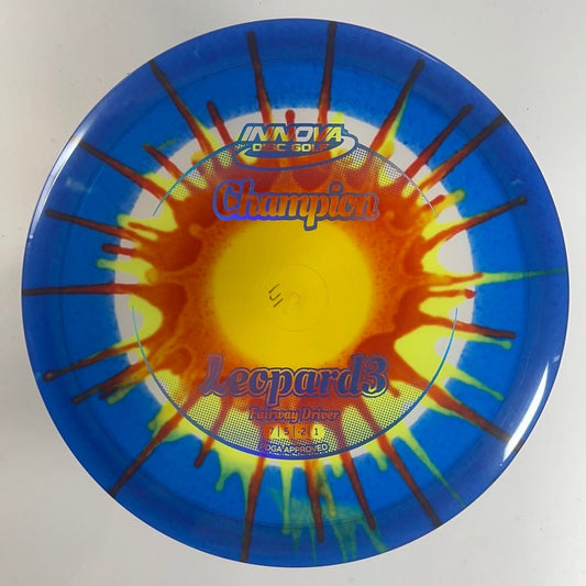 Innova Champion Discs Leopard3 | Champion I-Dye | Blue/Blue 171g Disc Golf