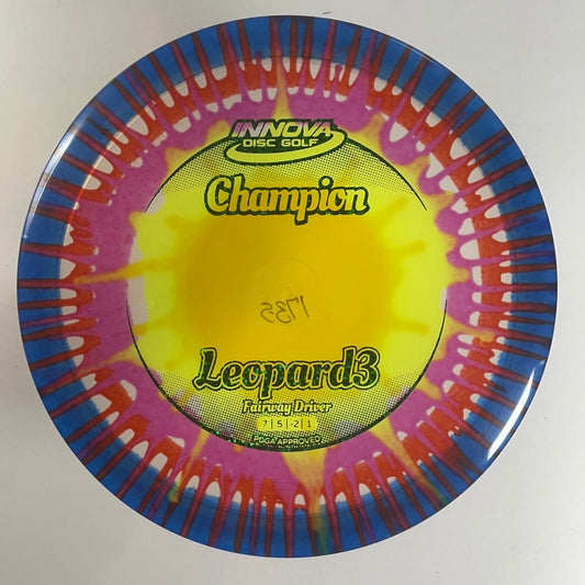 Innova Champion Discs Leopard3 | Champion I-Dye | Blue/Green 173g Disc Golf