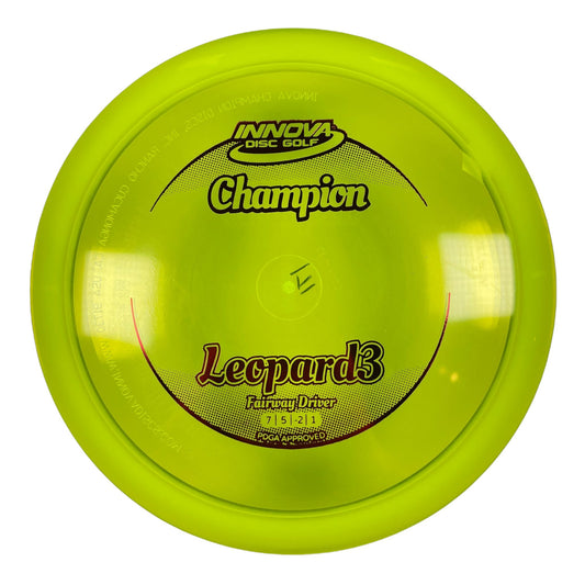 Innova Champion Discs Leopard3 | Champion | Yellow/Red 171g Disc Golf