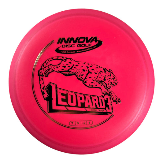 Innova Champion Discs Leopard3 | DX | Pink/Gold 166g Disc Golf