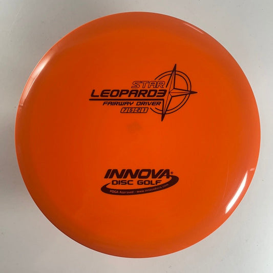 Innova Champion Discs Leopard3 | Star | Orange/Black 168g Disc Golf