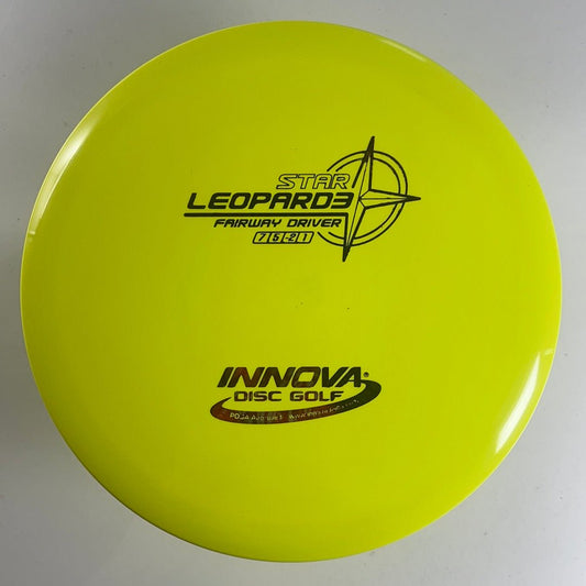 Innova Champion Discs Leopard3 | Star | Yellow/Red 171g Disc Golf