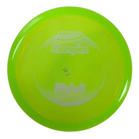 Innova Champion Discs Mako3 | Champion | Green/White 167-168g Disc Golf