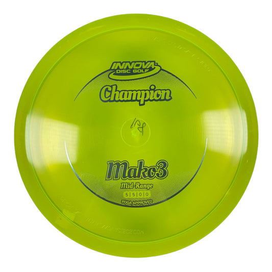 Innova Champion Discs Mako3 | Champion | Yellow/Silver 166-168g Disc Golf