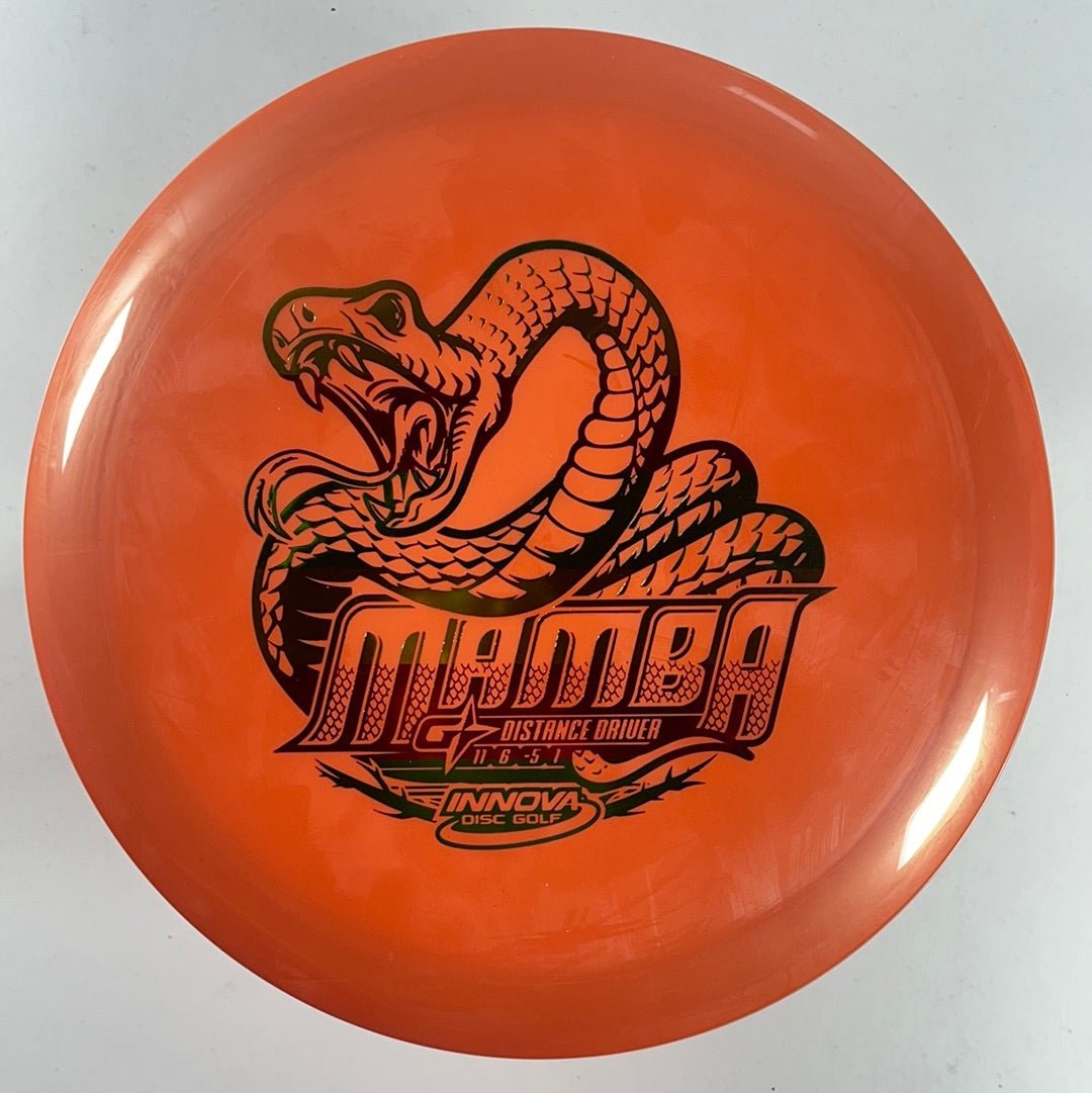 Innova Champion Discs Mamba | GStar | Orange/Rasta 173g Disc Golf