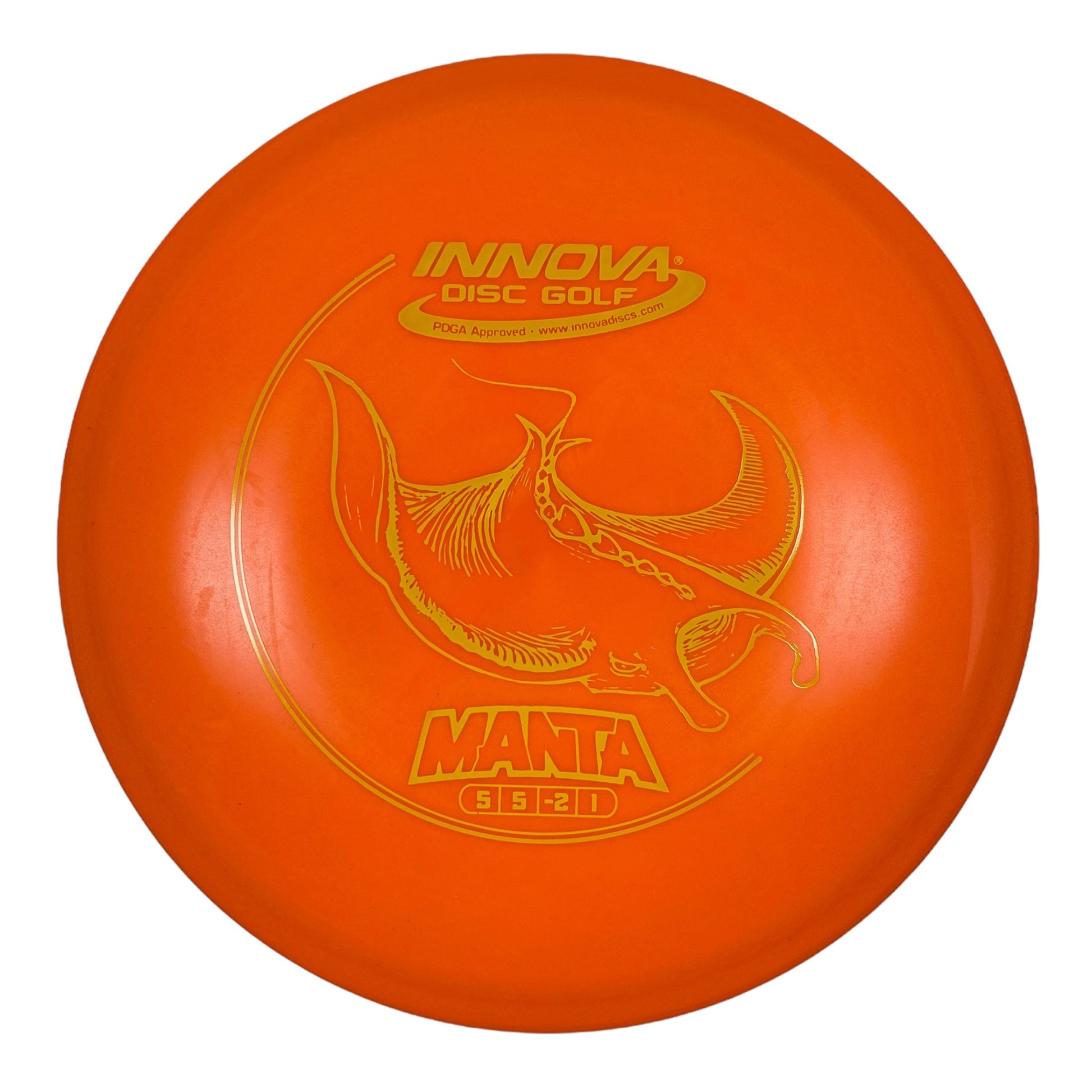 Innova Champion Discs Manta | DX | Orange/Yellow 180g Disc Golf