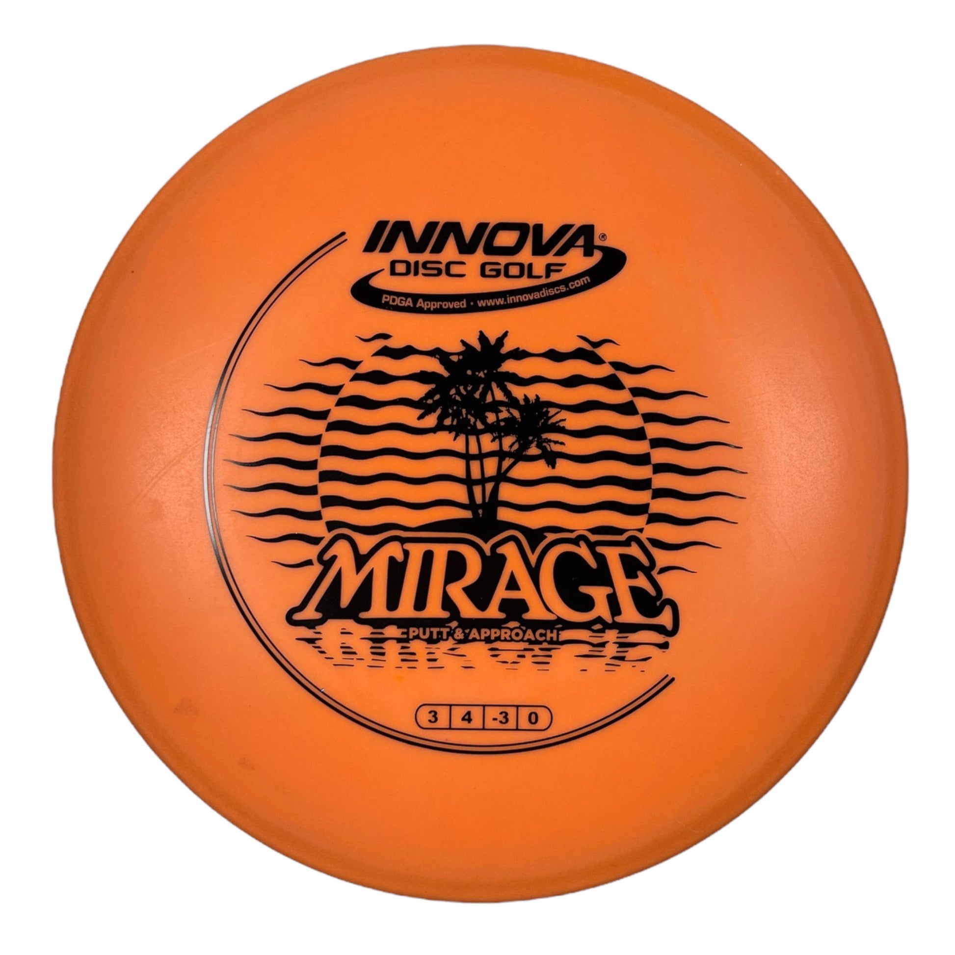 Innova Champion Discs Mirage | DX | Orange/Black 165g Disc Golf