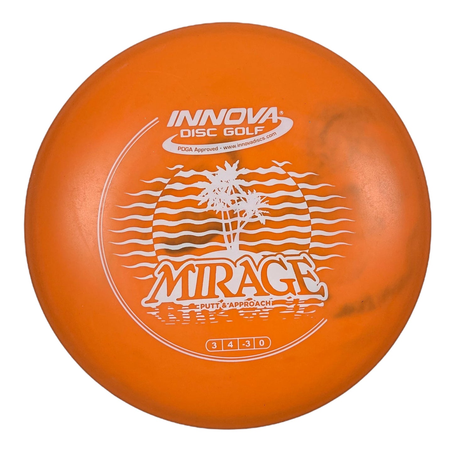 Innova Champion Discs Mirage | DX | Orange/White 160g Disc Golf