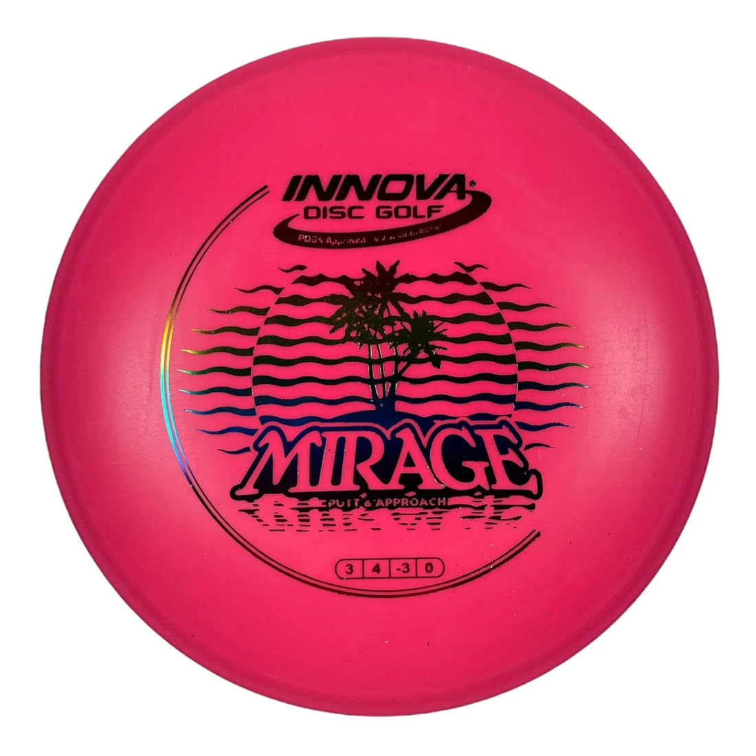 Innova Champion Discs Mirage | DX | Pink/Rainbow 166 - 168g Disc Golf