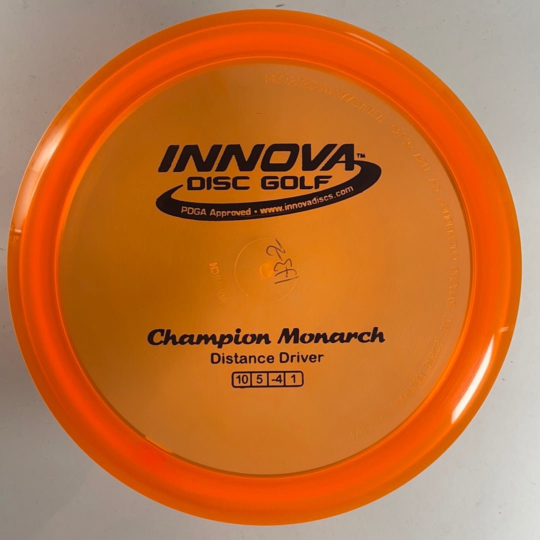 Innova Champion Discs Monarch | Champion | Orange/Black 173g Disc Golf