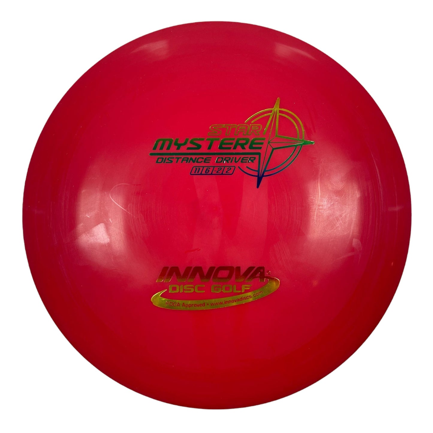 Innova Champion Discs Mystere | Star | Red/Rainbow 172g Disc Golf