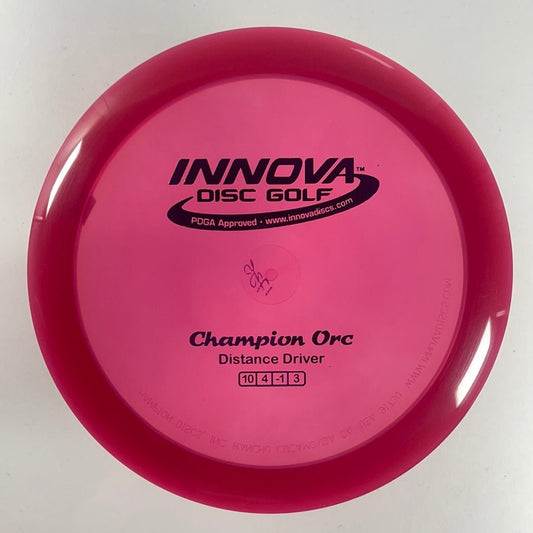 Innova Champion Discs Orc | Champion | Red/Purple 175g Disc Golf