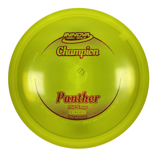 Innova Champion Discs Panther | Champion | Yellow/Red 167-168g Disc Golf