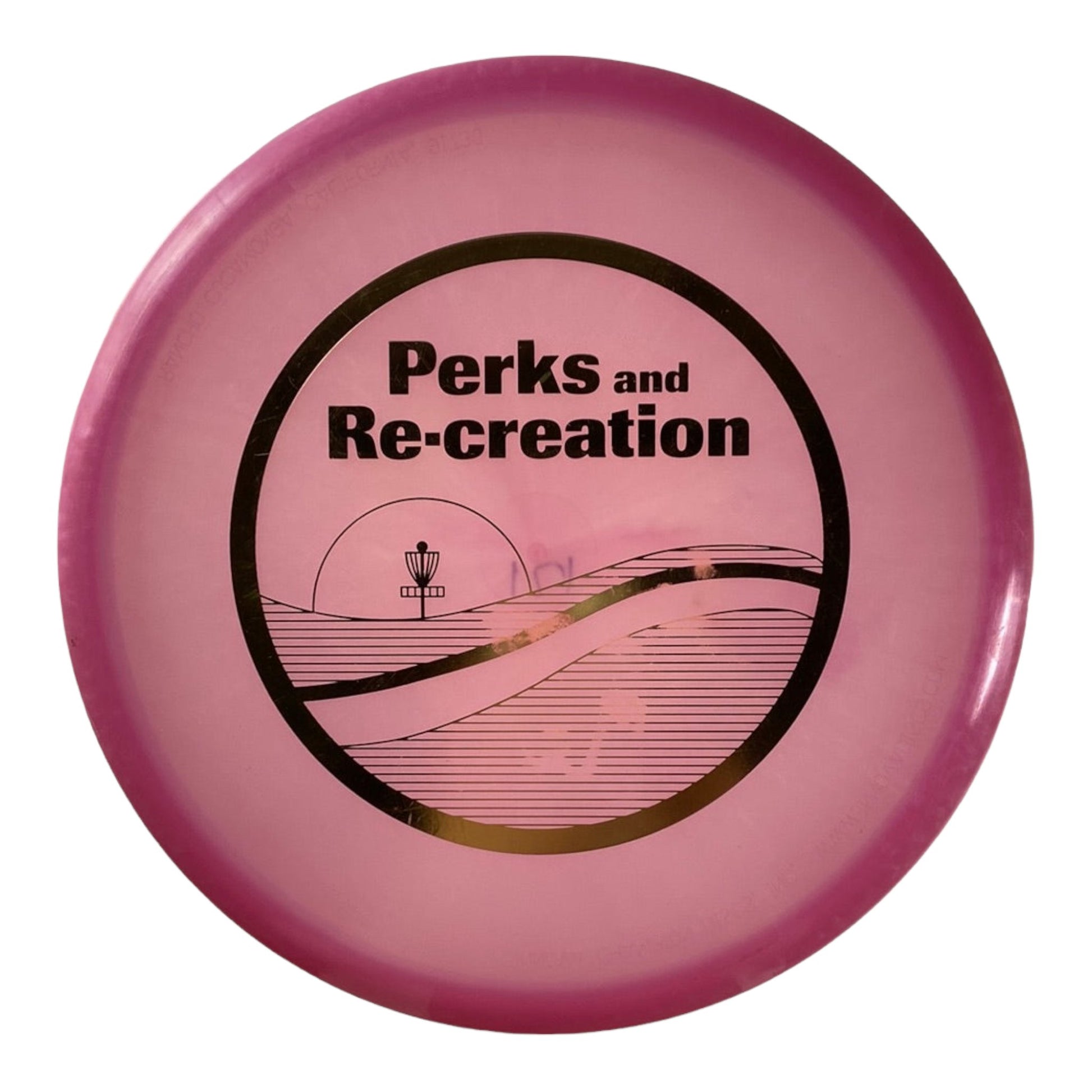 Innova Champion Discs Perks Logo Aviarx3 | Champion | Pink/Gold 171g Disc Golf
