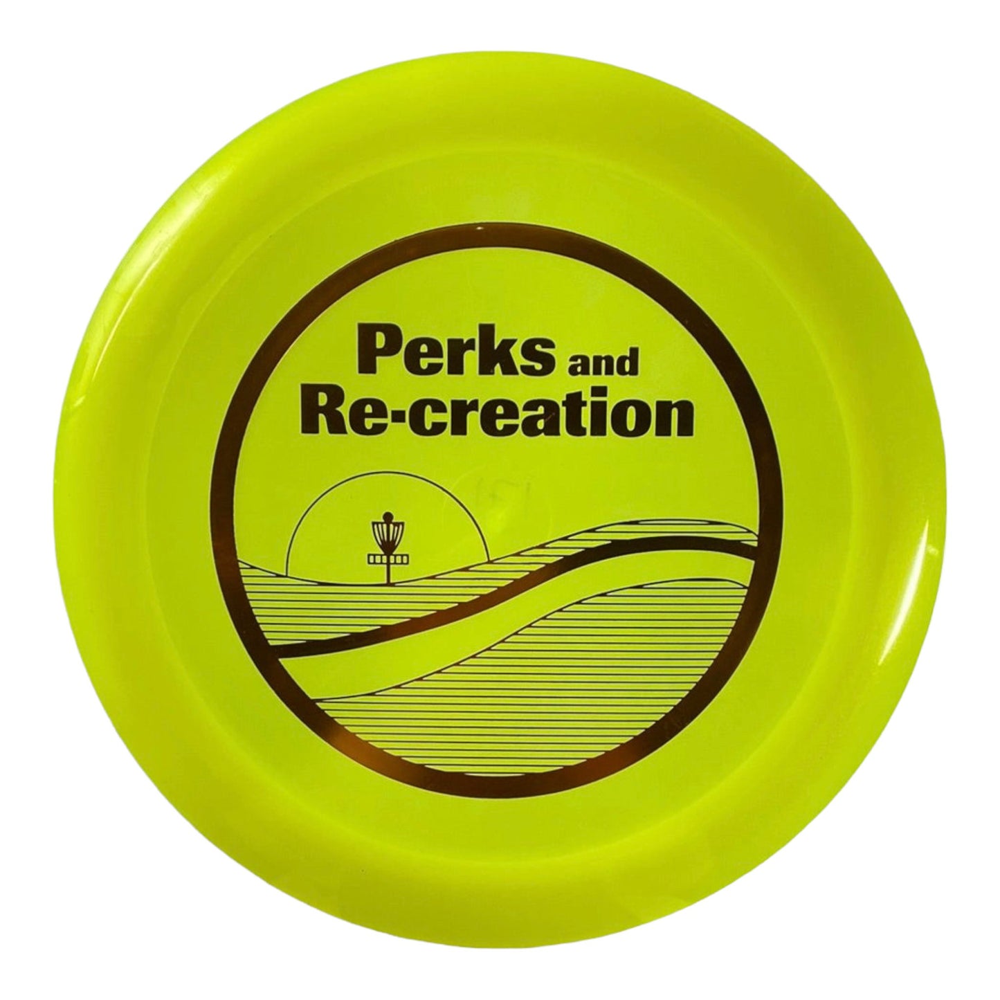 Innova Champion Discs Perks Logo Destroyer | Champion | Yellow/Bronze 171g Disc Golf