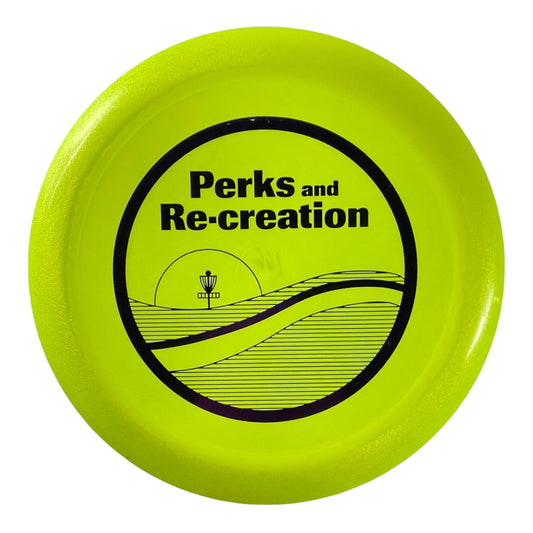 Innova Champion Discs Perks Logo Destroyer | Champion | Yellow/Purple 166g Disc Golf