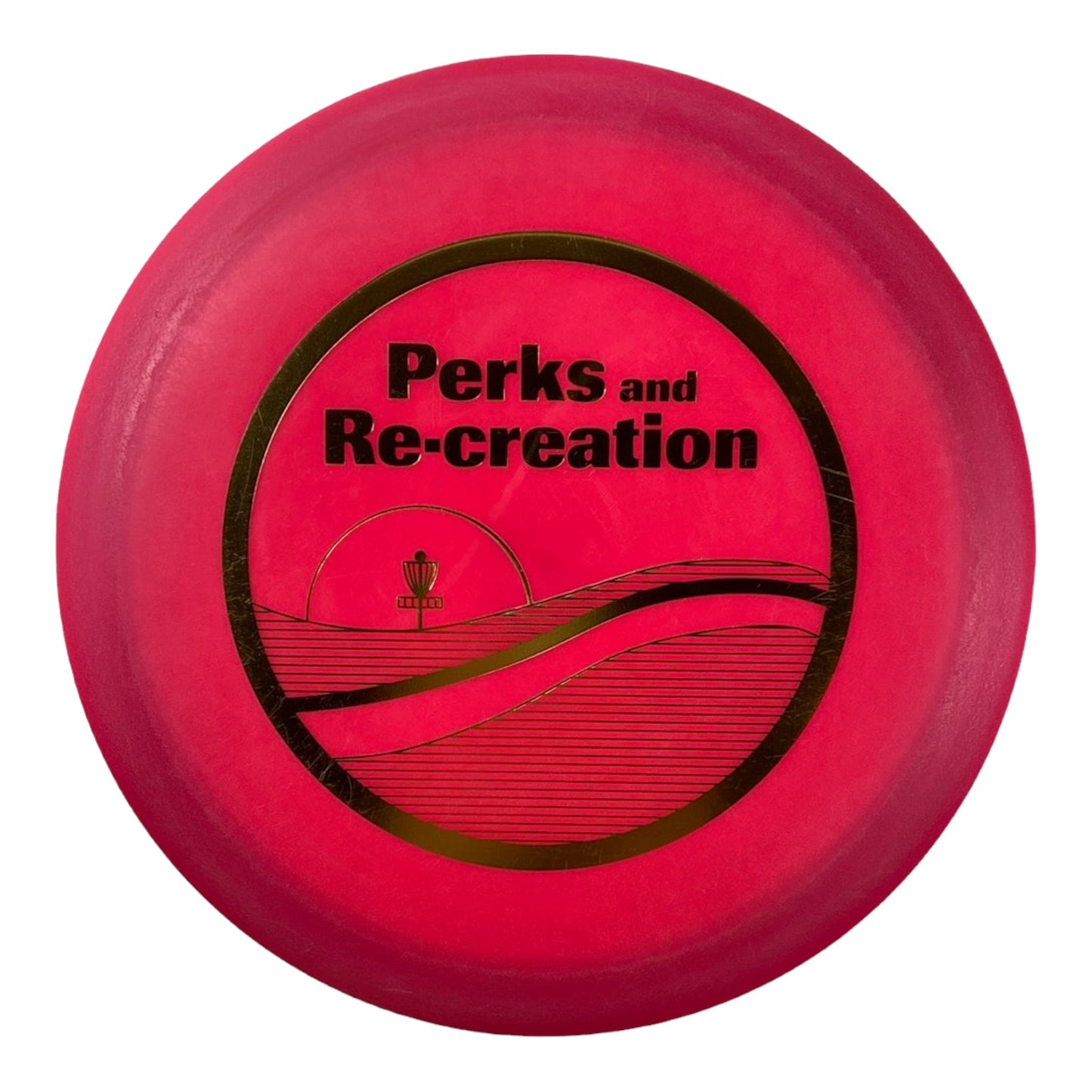 Innova Champion Discs Perks Logo Valkyrie | DX | Pink/Gold 170g Disc Golf