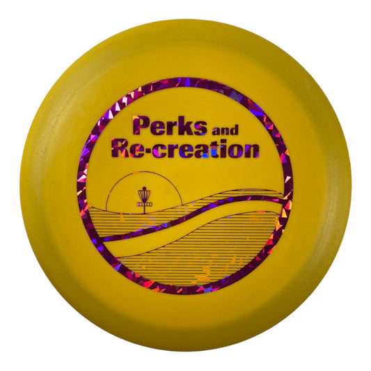 Innova Champion Discs Perks Logo Valkyrie | DX | Yellow/Pink 172g Disc Golf