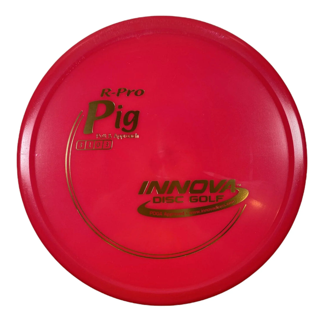 Innova Champion Discs Pig | R - Pro | Pink/Gold 170 - 171g Disc Golf