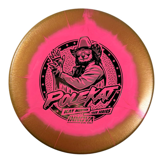 Innova Champion Discs Polecat | Halo | Pink/Gold 173g (Kat Mertsch) Disc Golf