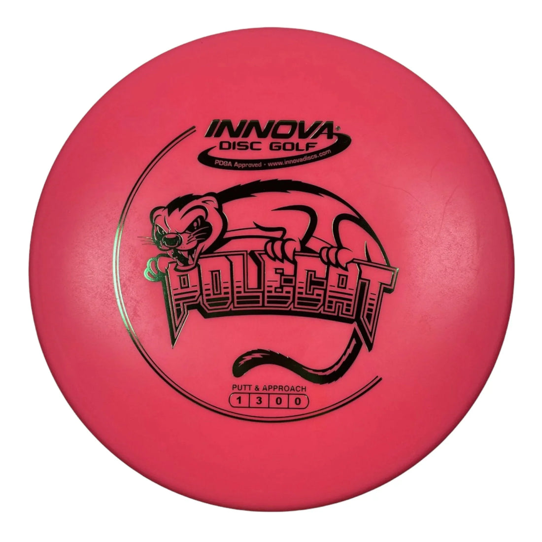 Innova Champion Discs Polecat | DX | Pink/Green 167 - 168g Disc Golf