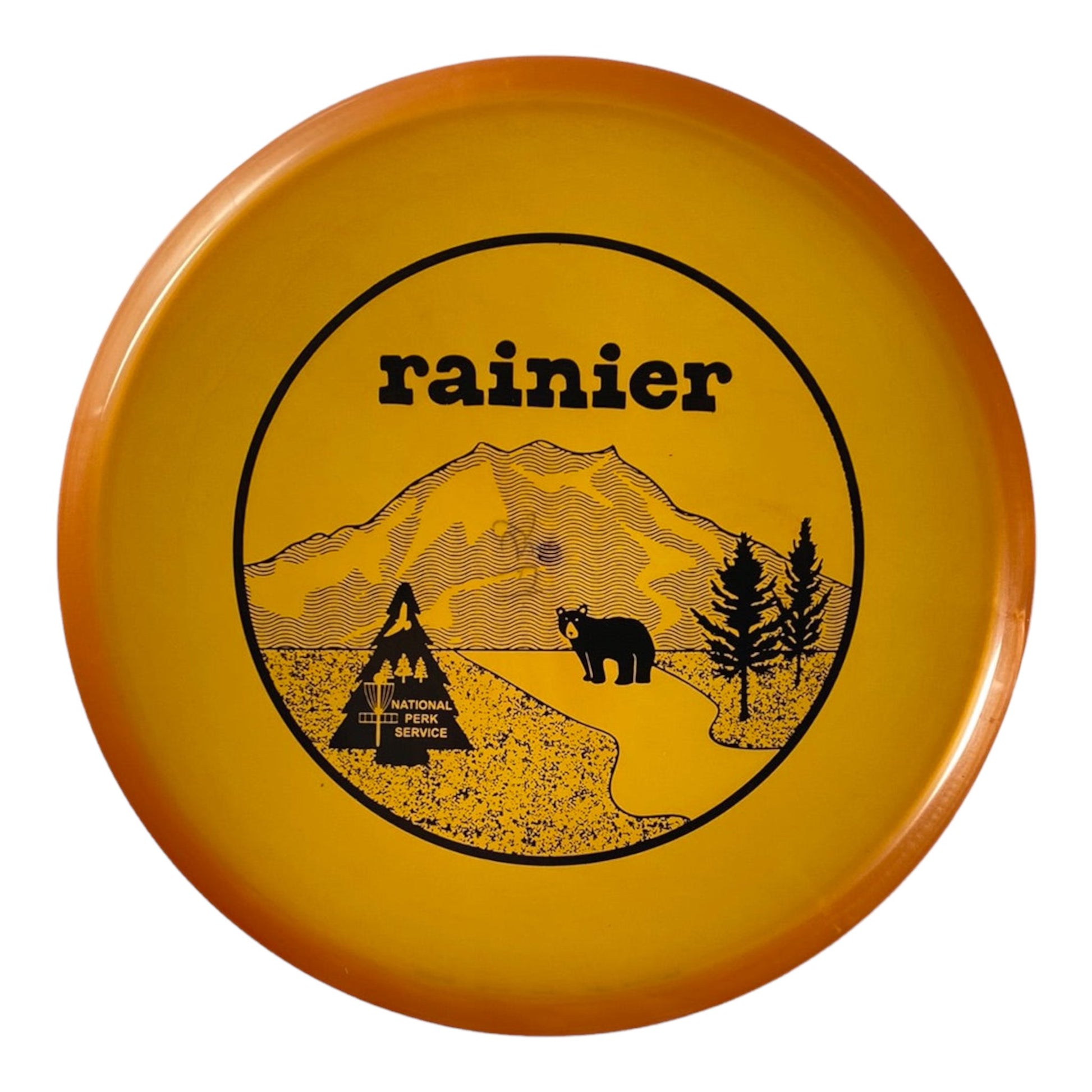 Innova Champion Discs Rainier - Invader | Luster | Orange/Black 175g (First Run) 44/50 Disc Golf
