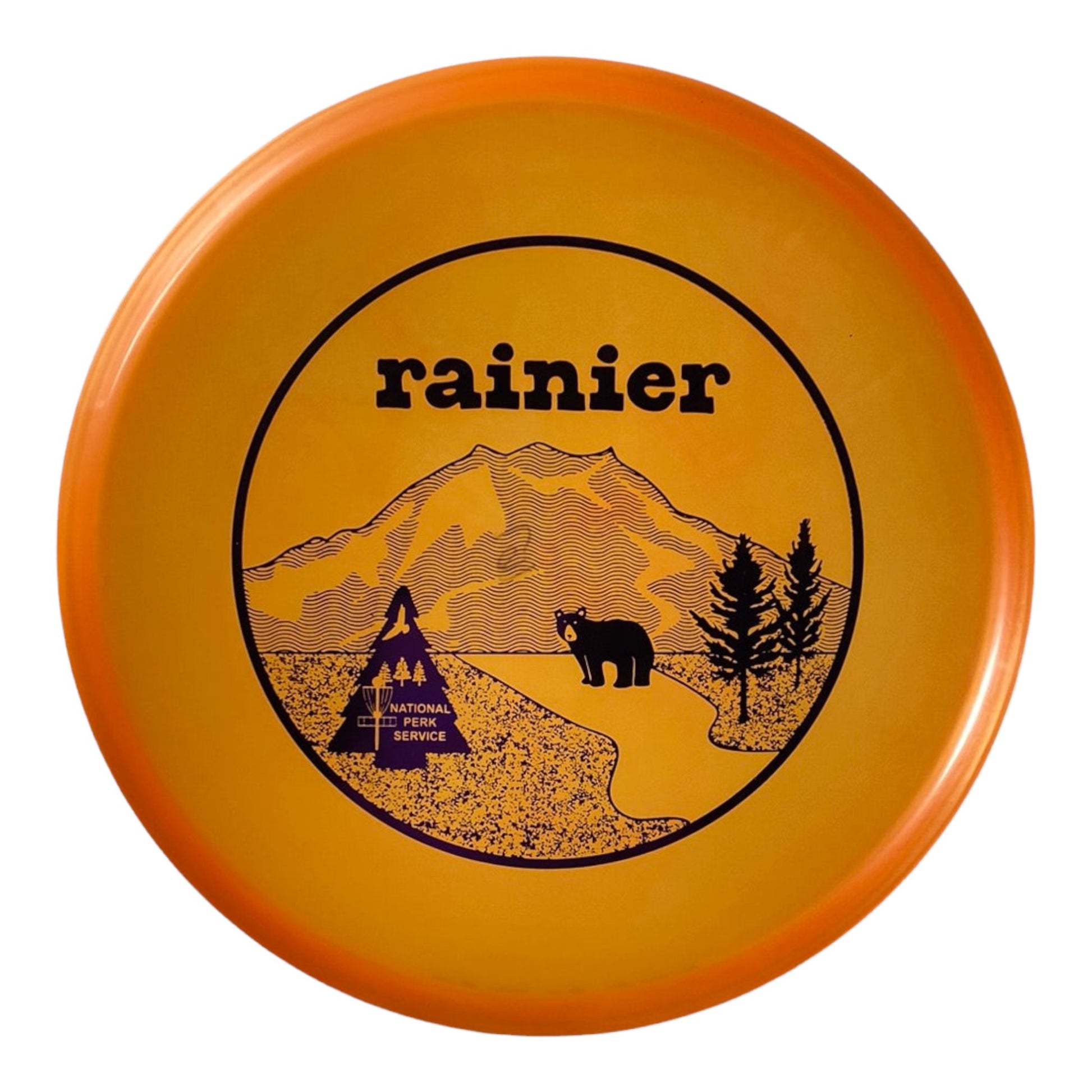 Innova Champion Discs Rainier - Invader | Luster | Orange/Purple 167g (First Run) 37/50 Disc Golf