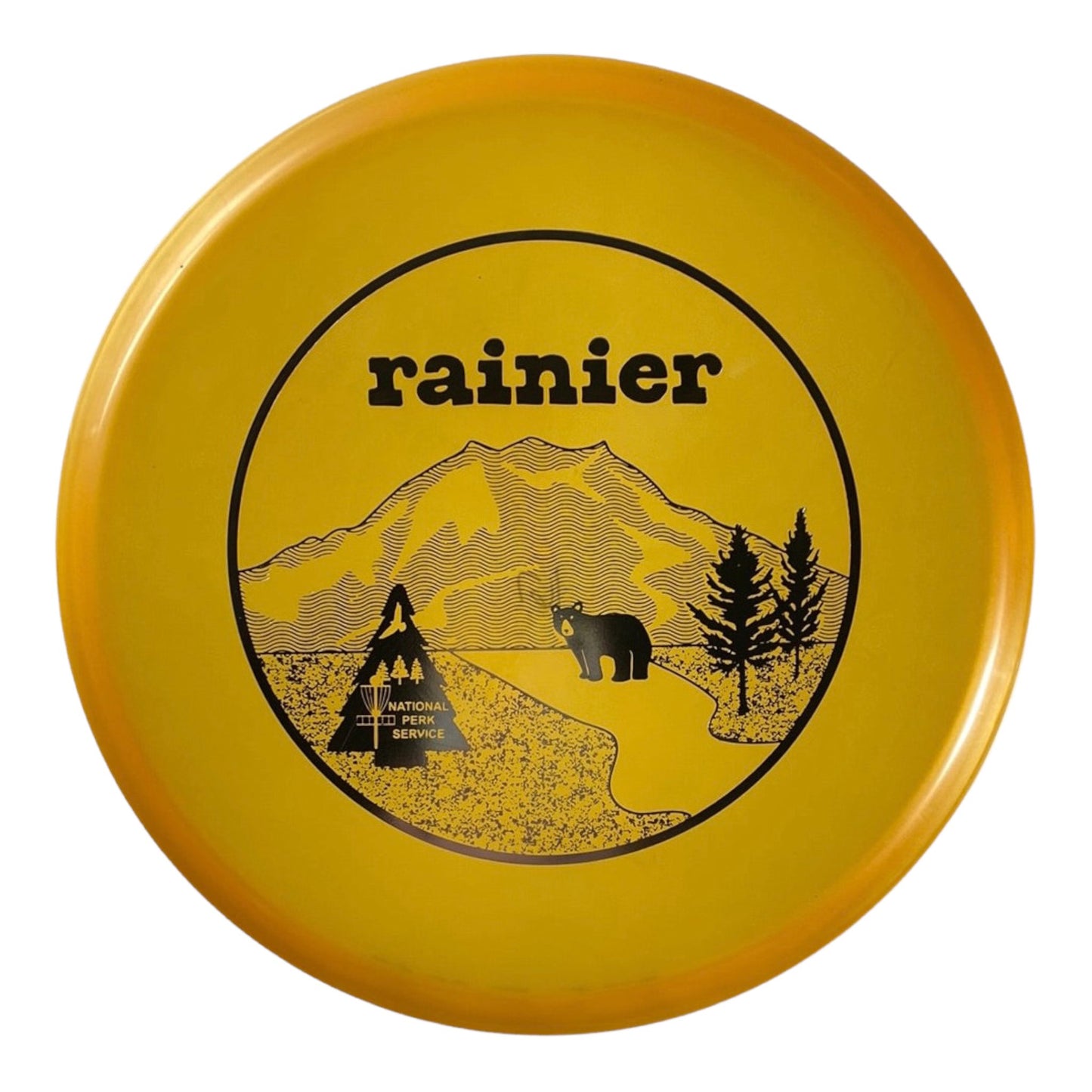 Innova Champion Discs Rainier - Invader | Luster | Orange/Silver 167g (First Run) 50/50 Disc Golf