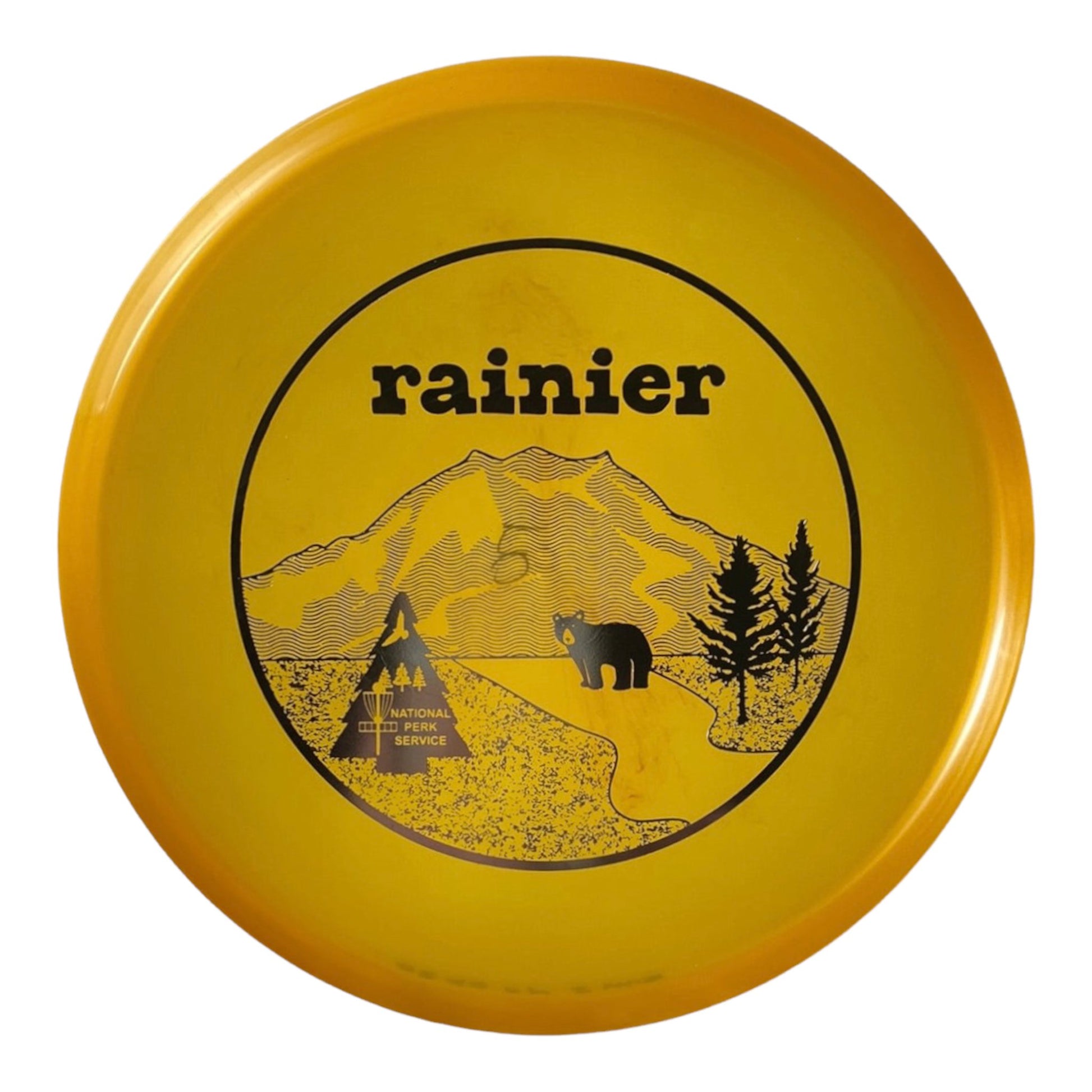 Innova Champion Discs Rainier - Invader | Luster | Orange/Silver 170g (First Run) 49/50 Disc Golf