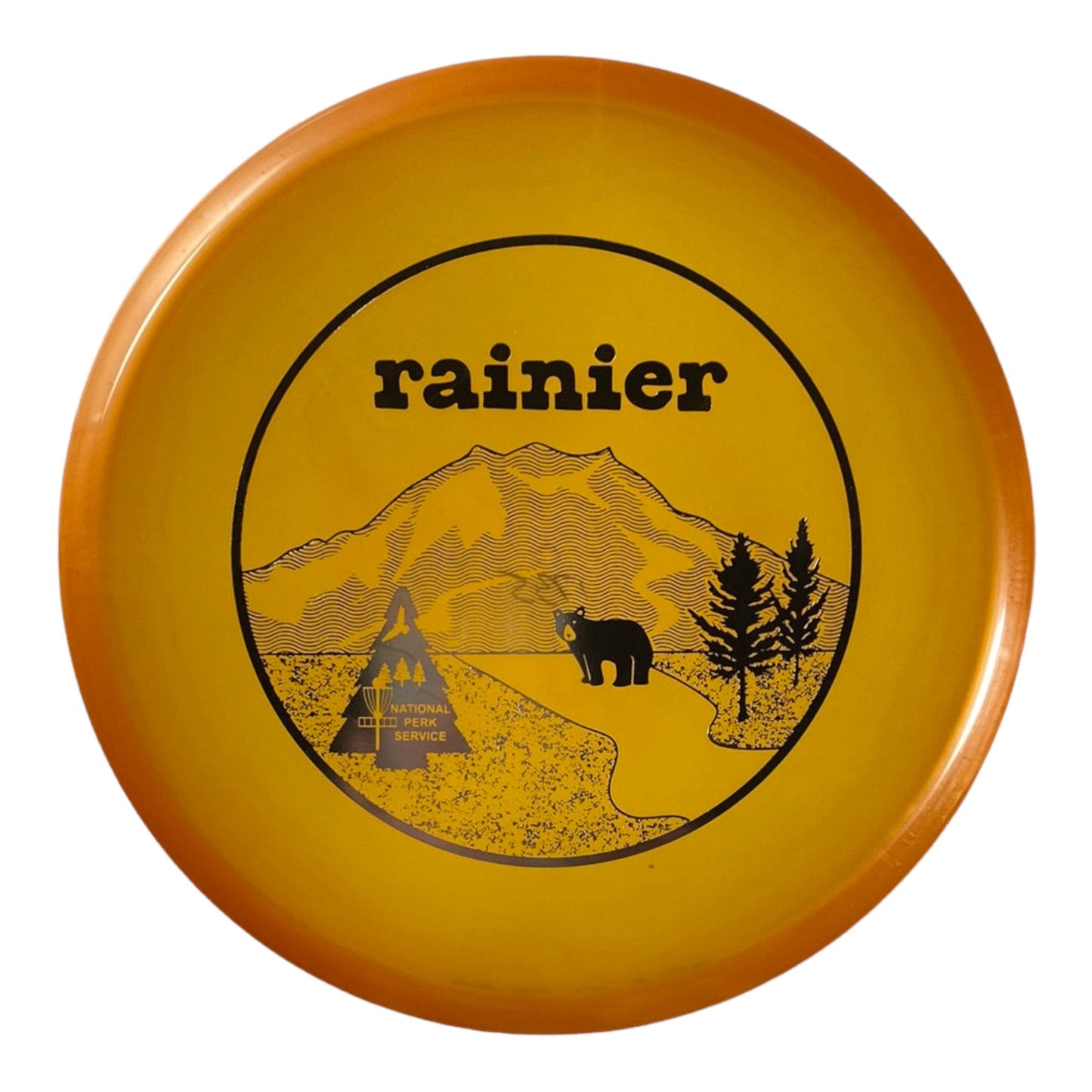 Innova Champion Discs Rainier - Invader | Luster | Orange/Silver 175g (First Run) 41/50 Disc Golf