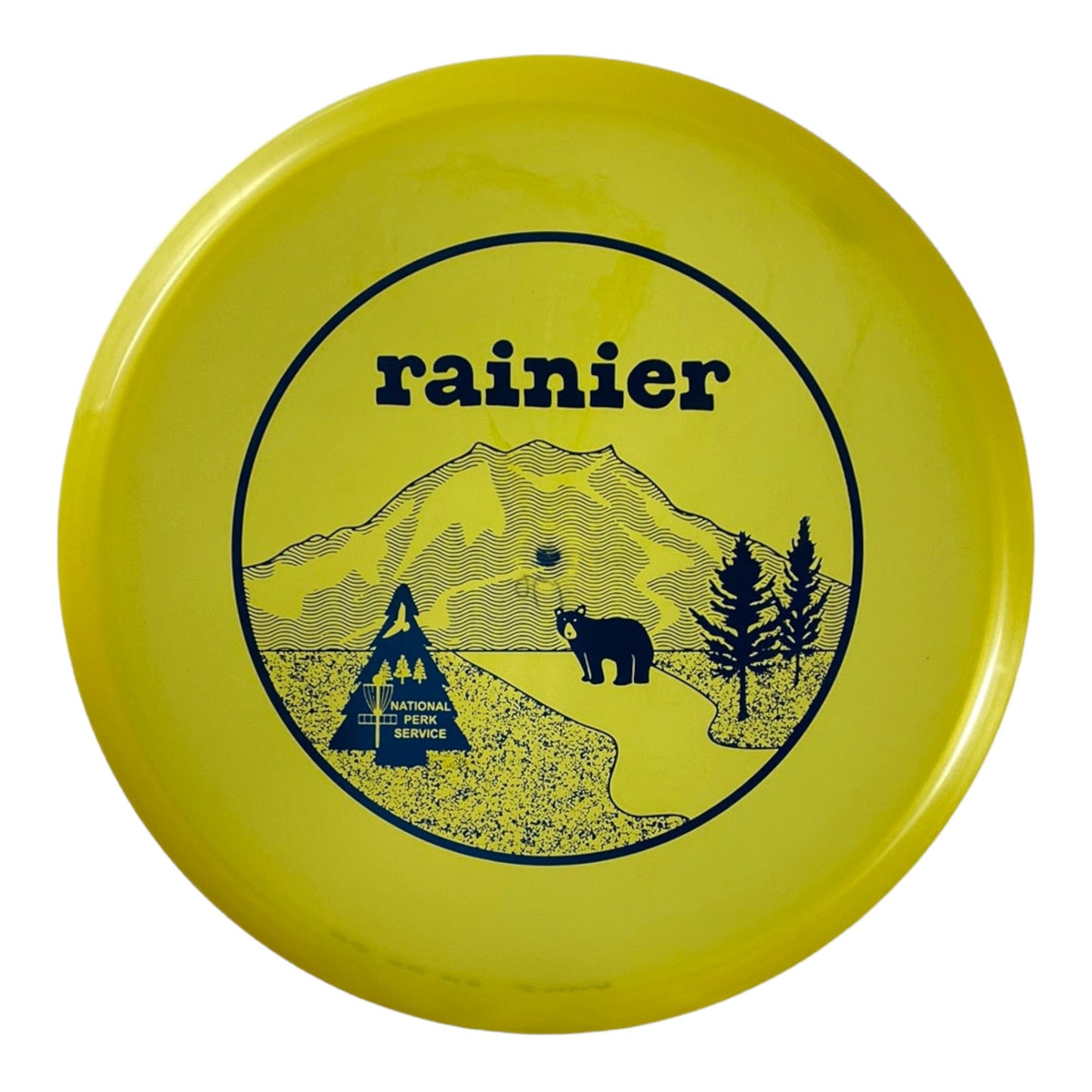 Innova Champion Discs Rainier - Invader | Luster | Yellow/Blue 170g (First Run) 26/50 Disc Golf