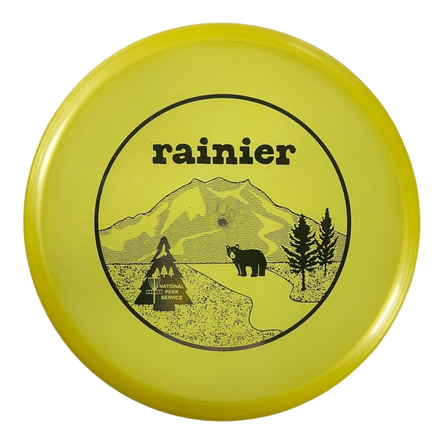 Innova Champion Discs Rainier - Invader | Luster | Yellow/Silver 170g (First Run) 36/50 Disc Golf