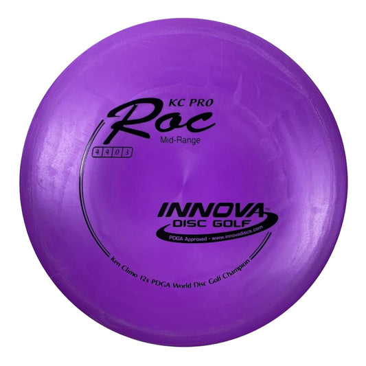 Innova Champion Discs Roc | KC Pro | Purple/Black 180g Disc Golf