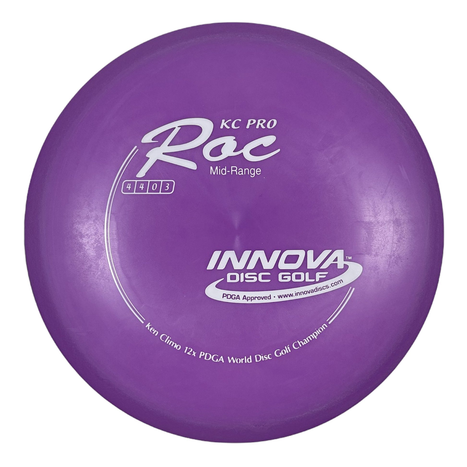 Innova Champion Discs Roc | KC Pro | Purple/White 167-168g Disc Golf