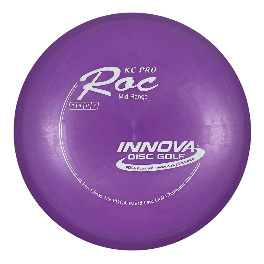 Innova Champion Discs Roc | KC Pro | Purple/White 167 - 168g Disc Golf