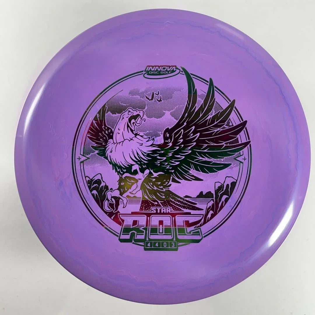 Innova Champion Discs Roc | Star | Purple/Rasta 173g Disc Golf